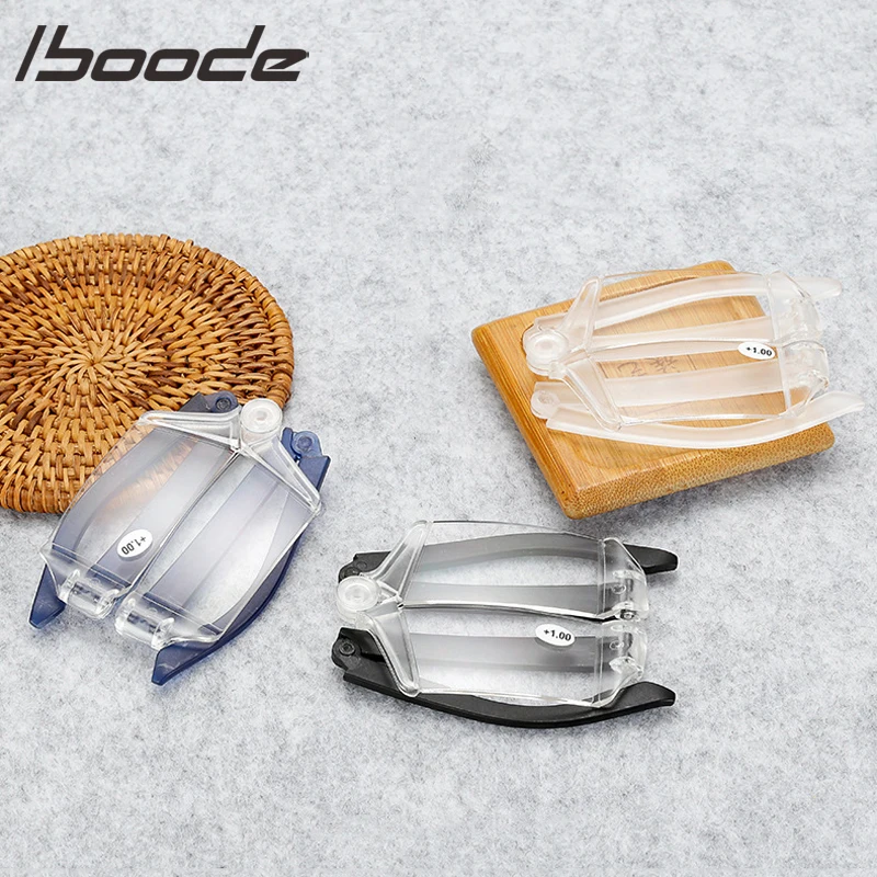 iboode Ultra-light Foldable Reading Glasses Women&Men Anti-drop Reading Magnifying Presbyopic Glasses Rimless Transparent
iboode Ultra-light Foldable Reading Glasses Women&Men Anti-drop Reading Magnifying Presbyopic Glasses Rimless Transparent