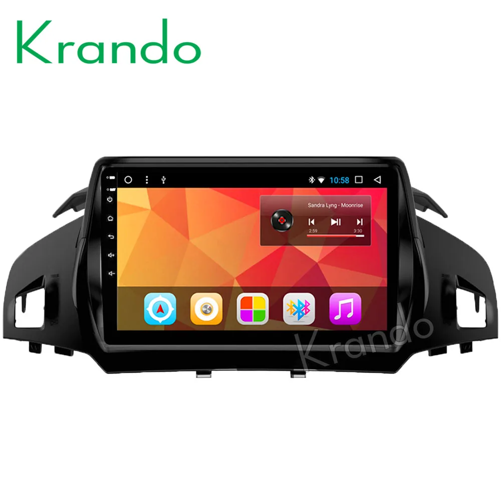 Krando Android 8.1 10.1" IPS Big screen Full touch car multimedia system radio player navigation for FORD KUGA 2013
Krando Android 8.1 10.1" IPS Big screen Full touch car multimedia system radio player navigation for FORD KUGA 2013
