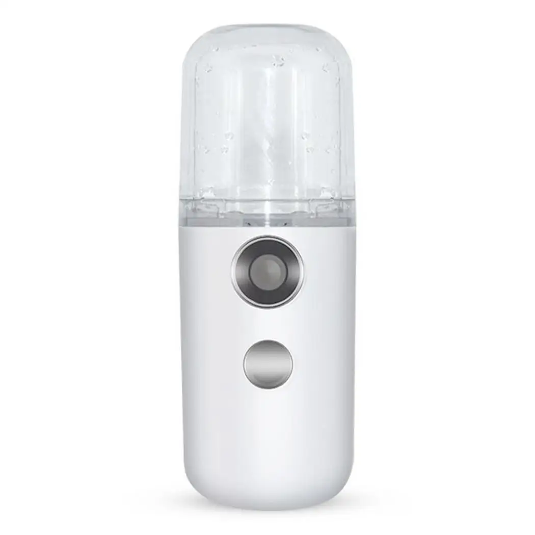 Nano Face Mist Spray Facial Steamer Moisture for Hydrating Big Massager White Cleansing Device | Красота и здоровье