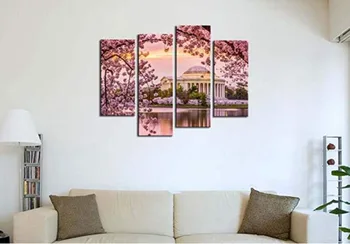 4 Pieces Of Modern Canvas Painting Wall Artist Residence Decoration Picture Cherry Blossom Spring Print Wall Decoration
4 Pieces Of Modern Canvas Painting Wall Artist Residence Decoration Picture Cherry Blossom Spring Print Wall Decoration