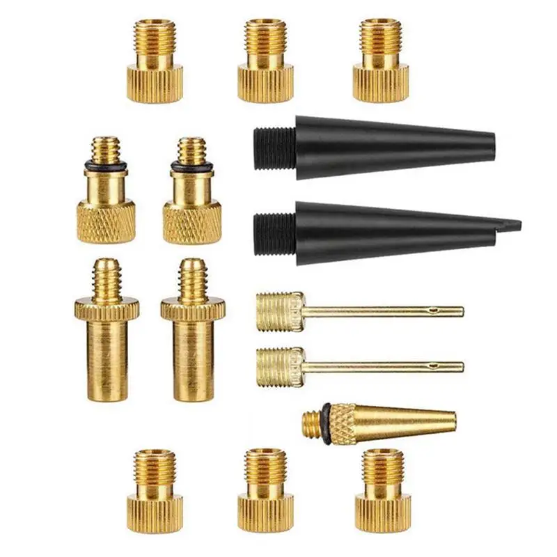 16 PCS Bike Bicycle Schrader Valve Adapter No Air Leakage Not Discolor Bicycle Pump Adapter SV AV DV for Bike Tire Inflator Air
16 PCS Bike Bicycle Schrader Valve Adapter No Air Leakage Not Discolor Bicycle Pump Adapter SV AV DV for Bike Tire Inflator Air