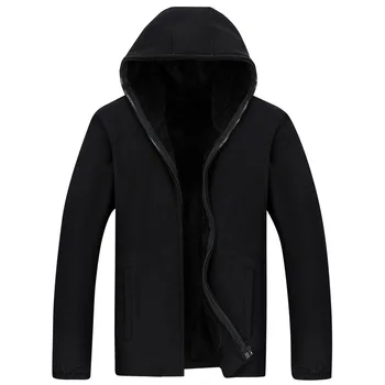 Men's fleece in winter Men's plus Velvet Hooded Sweatshirt Men's Clothing Loose Polar Fleece Jackets Fleece Sports Clothing
Men's fleece in winter Men's plus Velvet Hooded Sweatshirt Men's Clothing Loose Polar Fleece Jackets Fleece Sports Clothing