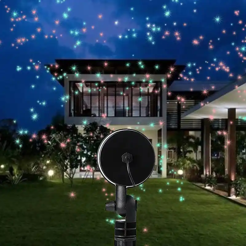Outdoor Christmas Laser Projector Sky Star Stage Spotlight Showers