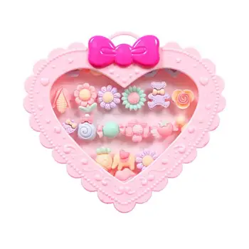 20pcs/set Kids Cartoon Resin Rings Girls Adjustable Jewelry with Love Gift Box Montessori Educational Toys For Children
20pcs/set Kids Cartoon Resin Rings Girls Adjustable Jewelry with Love Gift Box Montessori Educational Toys For Children