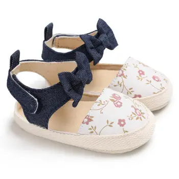 Newborn Infant Baby Girls Crib Shoes Soft Sole Anti-slip Sneakers Bow knot Baby Booties 10.5-12.5 CM
Newborn Infant Baby Girls Crib Shoes Soft Sole Anti-slip Sneakers Bow knot Baby Booties 10.5-12.5 CM