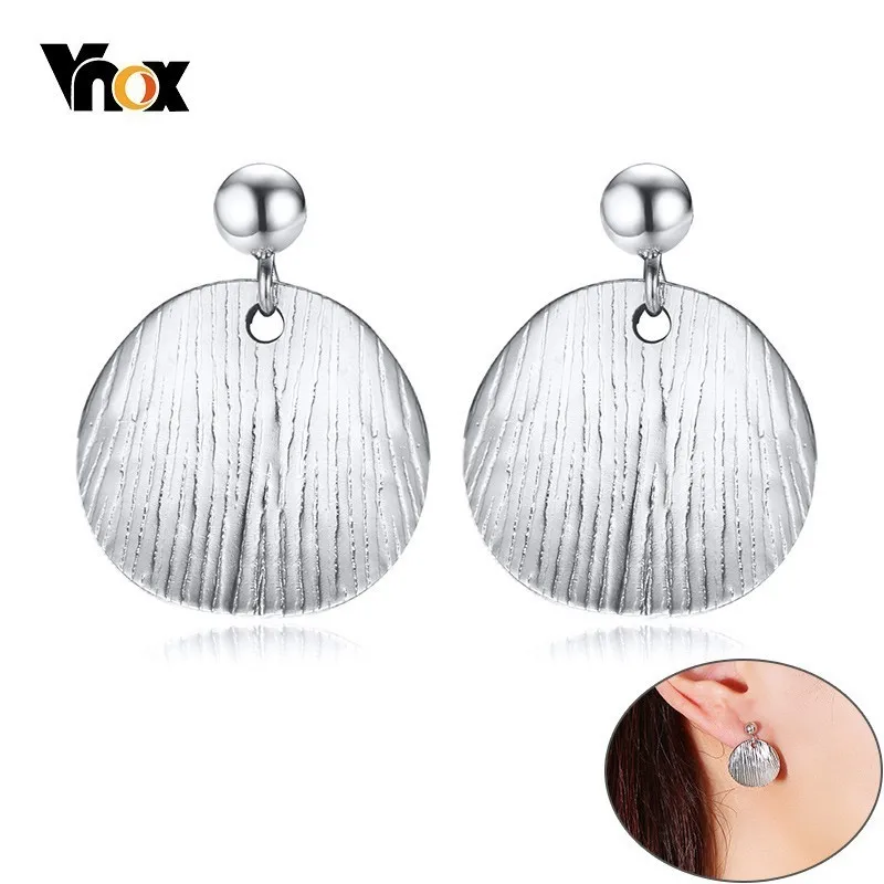 Vnox Unique Earrings for Women Gold and Silver Tone Stainless Steel Flake Shaped Dangle Earring pendientes femeninos
Vnox Unique Earrings for Women Gold and Silver Tone Stainless Steel Flake Shaped Dangle Earring pendientes femeninos