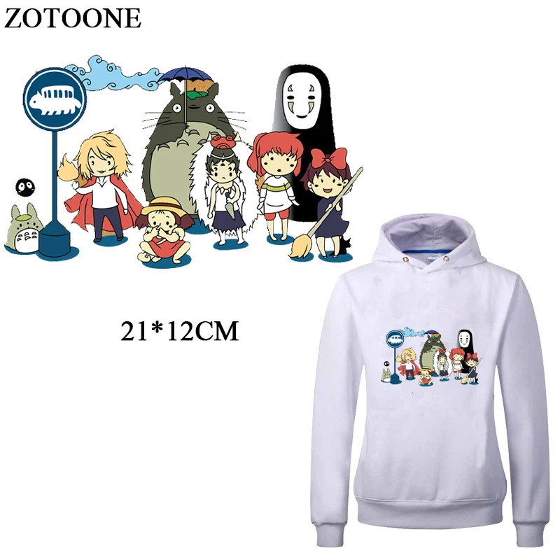 ZOTOONE Iron On Cat Patches For Clothing T-shirt Applique Heat Transfer Vinyl Totoro Patch Clothes Stickers DIY Decoration Badge
ZOTOONE Iron On Cat Patches For Clothing T-shirt Applique Heat Transfer Vinyl Totoro Patch Clothes Stickers DIY Decoration Badge