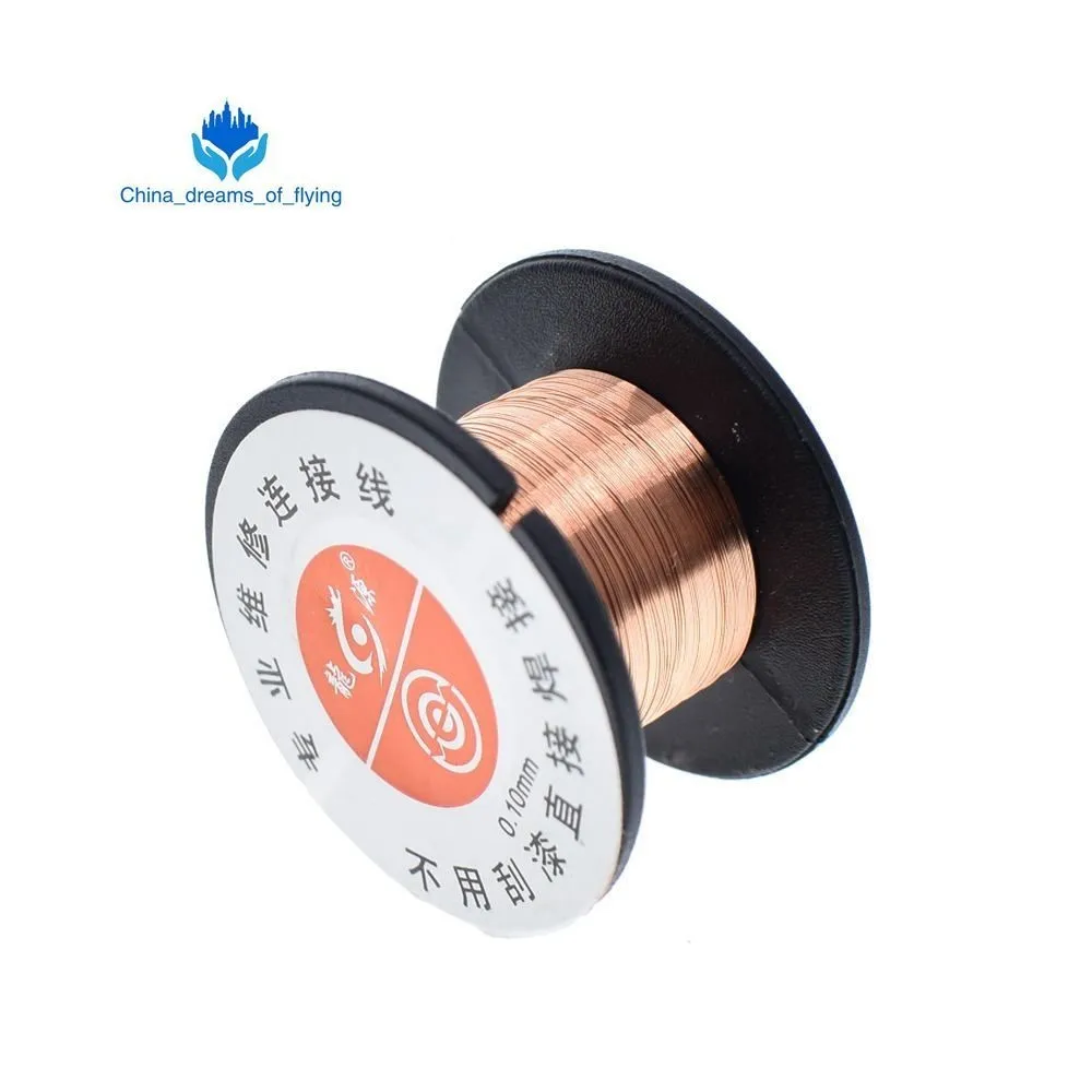 TZT 1PCS 0.1mm PCB Link Wire Copper Soldering Wire Maintenance Jump Line PCB Welding Mobile Phone Computer Repair Tools 
TZT 1PCS 0.1mm PCB Link Wire Copper Soldering Wire Maintenance Jump Line PCB Welding Mobile Phone Computer Repair Tools