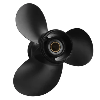175190 10 1/2 x 11 Outboard Propeller For Johnson Evinrude BRP 15-35HP Aluminium Alloy Black 3 Blades 14 Spline Tooth R Rotation
175190 10 1/2 x 11 Outboard Propeller For Johnson Evinrude BRP 15-35HP Aluminium Alloy Black 3 Blades 14 Spline Tooth R Rotation