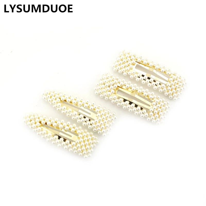 Korean Girls Hair Accessories Pearl Hair Clip Drop Hairpins Fashion Headdress Cute Hairclip Elegant Alloy Hair Clips for Women
Korean Girls Hair Accessories Pearl Hair Clip Drop Hairpins Fashion Headdress Cute Hairclip Elegant Alloy Hair Clips for Women