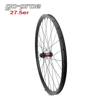 

Go-proe 27.5er Plus Mountain Bike Wheel 650b MTB Carbon 40mm Rim For DH Or Enduro Wheelset DT Swiss 240 Hub Pillar/Sapim Spokes