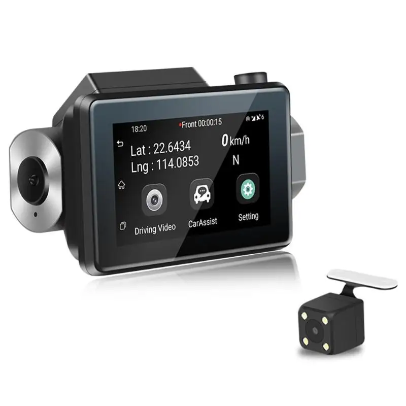 Phisung K9 Android 5.0 Car DVR Camera GPS Logger 3G WiFi Dual Lens Dash Cam WDR Driving Video Recorder Cycle Recording w/TF Card
Phisung K9 Android 5.0 Car DVR Camera GPS Logger 3G WiFi Dual Lens Dash Cam WDR Driving Video Recorder Cycle Recording w/TF Card