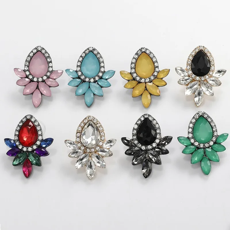 JOUVAL Summer Elegant Rhinestone Stud Earrings Women Fashion Crystal Simple Bohemian Wedding Party Jewelry Bijioux Brincos
JOUVAL Summer Elegant Rhinestone Stud Earrings Women Fashion Crystal Simple Bohemian Wedding Party Jewelry Bijioux Brincos