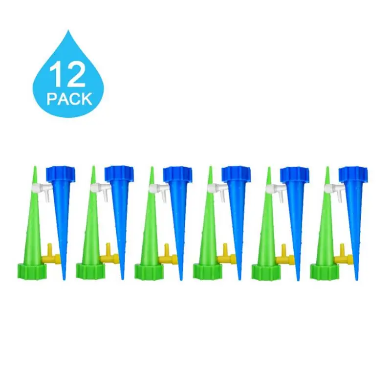 12PCS Automatic Dripper Potted Plants Self Watering Device Plant Water Dispenser Garden Irrigation Tool Watering Equipment Kit
12PCS Automatic Dripper Potted Plants Self Watering Device Plant Water Dispenser Garden Irrigation Tool Watering Equipment Kit