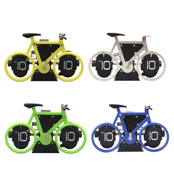 Modern Page Turning Bicycle Desk Clock Decoration Office Shelf Clock Home Decorative Artwork Tabletop Decor For Kids Children
Modern Page Turning Bicycle Desk Clock Decoration Office Shelf Clock Home Decorative Artwork Tabletop Decor For Kids Children
