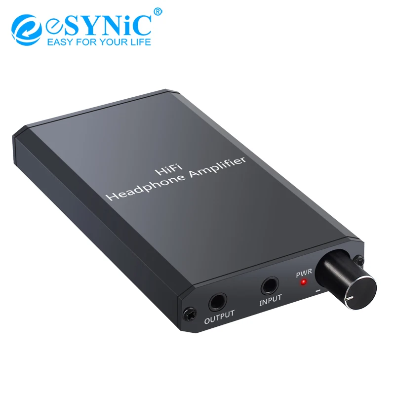 eSYNiC Mini HiFi Headphone Amplifier Audio Earphone Amplifiers For MP3 MP4 Mobile Phone Computer 3.5mm AUX Portable Mini Amp
eSYNiC Mini HiFi Headphone Amplifier Audio Earphone Amplifiers For MP3 MP4 Mobile Phone Computer 3.5mm AUX Portable Mini Amp