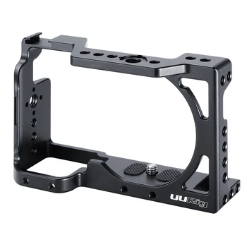 Aluminum Alloy UURIG R008 Camera Cage Stabilizer with Cold Shoe Vlog Housing Cage for Sony A6400 for Microphone Fill Light
Aluminum Alloy UURIG R008 Camera Cage Stabilizer with Cold Shoe Vlog Housing Cage for Sony A6400 for Microphone Fill Light