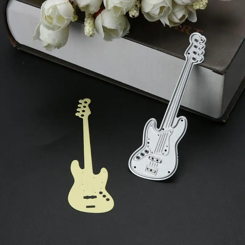 Creative Guitar Stencils Craft Metal Cutting Dies DIY Stencils For Walls Silver Embossing Die Craft Scrapbooking Tool gift
Creative Guitar Stencils Craft Metal Cutting Dies DIY Stencils For Walls Silver Embossing Die Craft Scrapbooking Tool gift