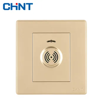 CHINT Sound Control Delay Switch NEW2D Light Champagne Gold Wall Switch Sound And Light Control Delay Switch
CHINT Sound Control Delay Switch NEW2D Light Champagne Gold Wall Switch Sound And Light Control Delay Switch