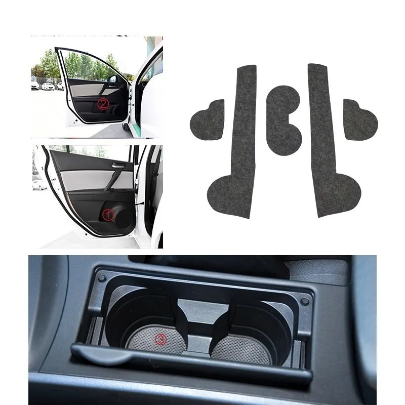 5 Pcs Gate Slot Mat Pad Felted Wool For Mazda 3 Gen 1 2003-2012 Gen 2 2011-2013 Door Groove Mat Car Accessories Anti-Slip
5 Pcs Gate Slot Mat Pad Felted Wool For Mazda 3 Gen 1 2003-2012 Gen 2 2011-2013 Door Groove Mat Car Accessories Anti-Slip