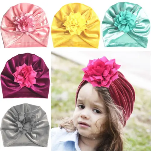 Soft Newborn Toddler Kids Baby Boy Girl Turban Hats Velvet Flower Solid Party Beanie Hat Winter Warm Cap
Soft Newborn Toddler Kids Baby Boy Girl Turban Hats Velvet Flower Solid Party Beanie Hat Winter Warm Cap