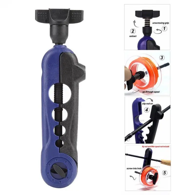 Adjustable for Various Sizes Mini Portable Universal Fishing Line Spooler Rod Bobbin Reel Winder Board Spool Line Wrapper
Adjustable for Various Sizes Mini Portable Universal Fishing Line Spooler Rod Bobbin Reel Winder Board Spool Line Wrapper