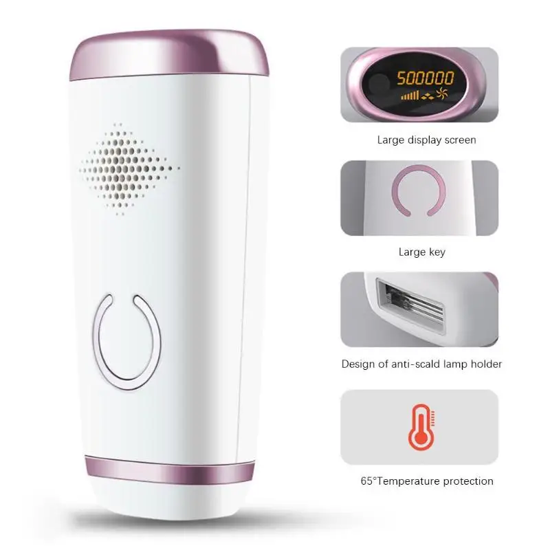 500000 Flash Professional Permanent IPL Epilator Laser Hair Removal Electric Painless Threading Hair Remover Machine 5 Modes
500000 Flash Professional Permanent IPL Epilator Laser Hair Removal Electric Painless Threading Hair Remover Machine 5 Modes