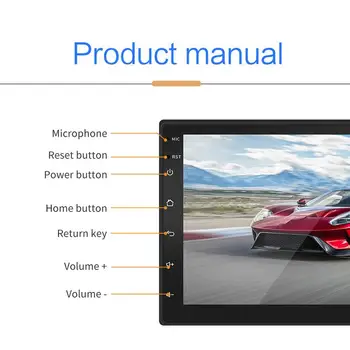 New Ultra-thin ultralight 7 inch 2DIN universal Android 8.1 car multimedia WIFI player GPS navigator HD AM / FMMP5 RK-A709
New Ultra-thin ultralight 7 inch 2DIN universal Android 8.1 car multimedia WIFI player GPS navigator HD AM / FMMP5 RK-A709