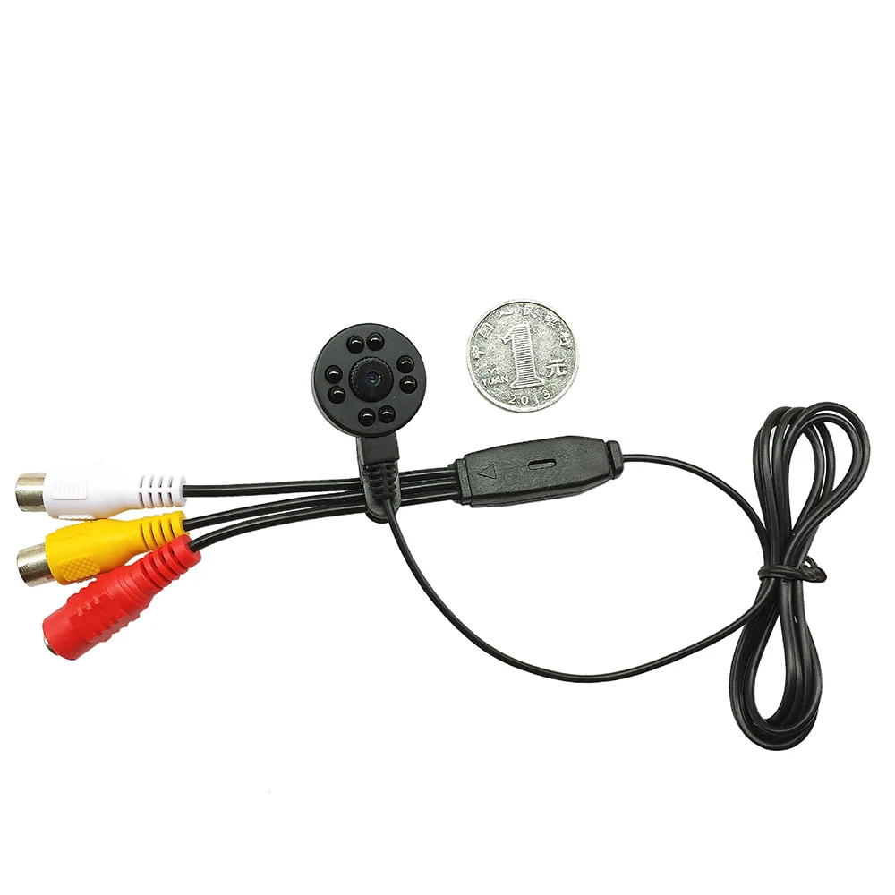 CWH MINI Camera Security CCTV Surveillance Cam with Video and Audio and 8PCS no light Leds 2-5M IR Distance
CWH MINI Camera Security CCTV Surveillance Cam with Video and Audio and 8PCS no light Leds 2-5M IR Distance