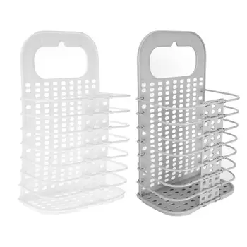 Plastic Folding Wall Hanging Laundry Basket Dirty Clothes Storage Organizer Bathroom Organizers
Plastic Folding Wall Hanging Laundry Basket Dirty Clothes Storage Organizer Bathroom Organizers