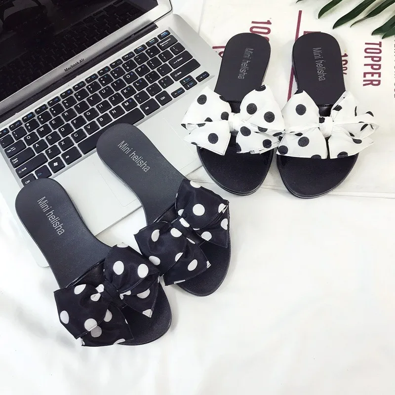 Women Bow Summer Sandals Slipper Indoor Outdoor Flip-flops Beach Shoes New Fashion Female Casual flower Slipper chanclas mujer
Women Bow Summer Sandals Slipper Indoor Outdoor Flip-flops Beach Shoes New Fashion Female Casual flower Slipper chanclas mujer