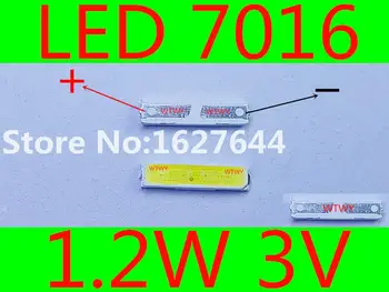 200pcs JUFEI LED Backlight TV LED 7016 DOUBLE CHIPS Cool white High Power 1.2W 3V 7016 for LED LCD Backlight TV Application
200pcs JUFEI LED Backlight TV LED 7016 DOUBLE CHIPS Cool white High Power 1.2W 3V 7016 for LED LCD Backlight TV Application
