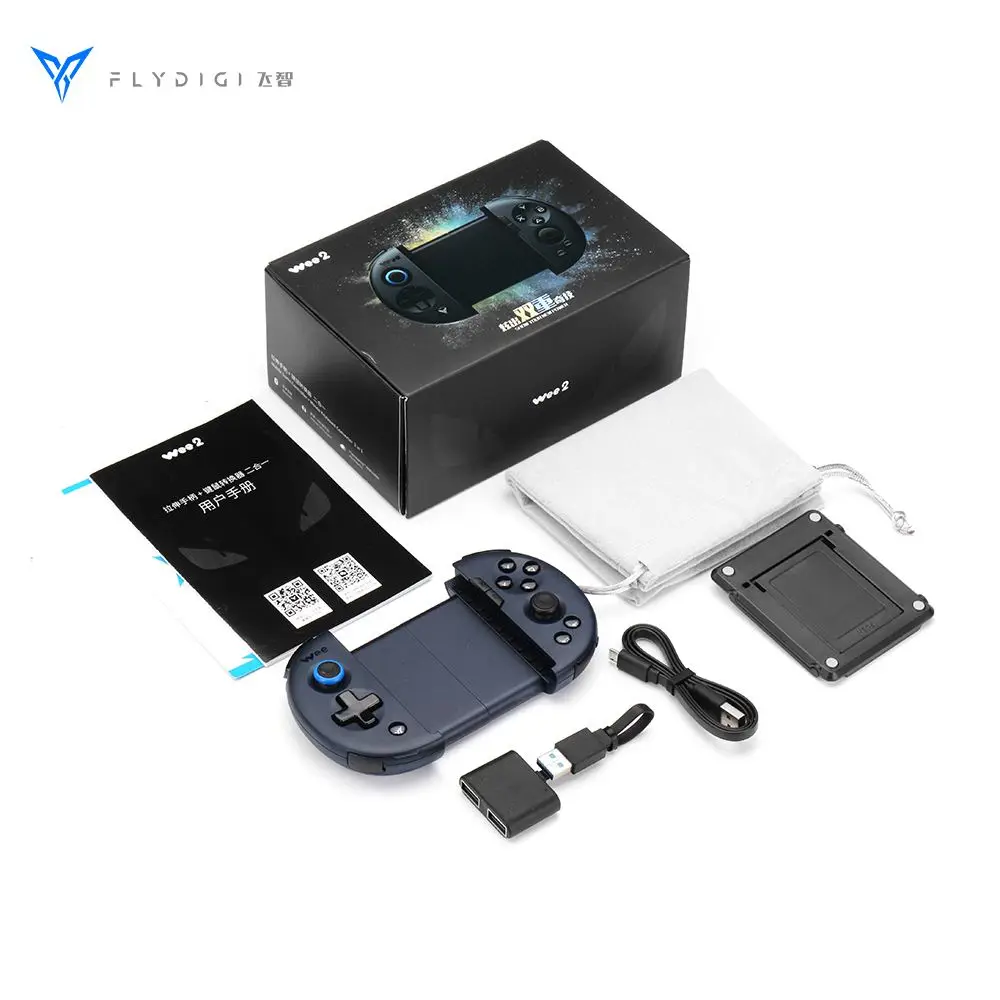 Flydigi Wee 2 Adjustable bluetooth Phone Clip Gamepad Joystick Games Console Controller Keyboard Mouse Converter Battledock
Flydigi Wee 2 Adjustable bluetooth Phone Clip Gamepad Joystick Games Console Controller Keyboard Mouse Converter Battledock