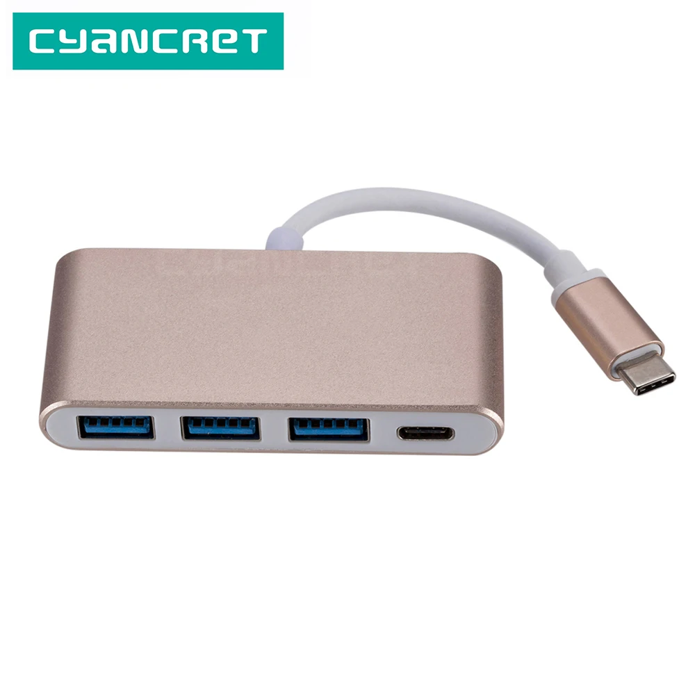 Type-C Adapter Dock Hub USB-C 3.1 to USB 3.0 x 3 Type C PD2.0 Charging Data Cable Converter for MacBook Chromebook Laptop Phone
Type-C Adapter Dock Hub USB-C 3.1 to USB 3.0 x 3 Type C PD2.0 Charging Data Cable Converter for MacBook Chromebook Laptop Phone