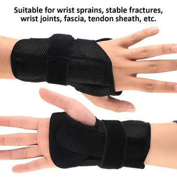 Breathable Wrist Fixed Splint Support Wraps Brace Protector Fitness Training Wristband l
Breathable Wrist Fixed Splint Support Wraps Brace Protector Fitness Training Wristband l