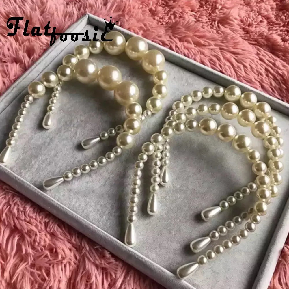 Flatfoosie 2019 New Fashion Elastic Hairbands Hair Accessories For Woman Simulated Pearl Trendy Bride Bohemian Wedding Jewelry
Flatfoosie 2019 New Fashion Elastic Hairbands Hair Accessories For Woman Simulated Pearl Trendy Bride Bohemian Wedding Jewelry