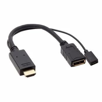 Zihan HDMI Source to Female DisplayPort DP Sink 4K 2K Video Cable for PC Laptop Monitor 20cm
Zihan HDMI Source to Female DisplayPort DP Sink 4K 2K Video Cable for PC Laptop Monitor 20cm