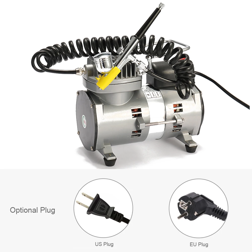 Portable Spray Pump Pen Air Compressor Set Dual-action Spray gun Model Beautiful Airbrush Kits for Art Painting Tattoo Craft
Portable Spray Pump Pen Air Compressor Set Dual-action Spray gun Model Beautiful Airbrush Kits for Art Painting Tattoo Craft