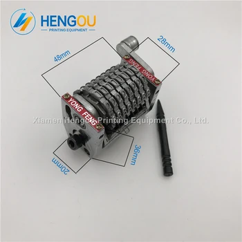 8 digits numbering machine for offset printing machine 18.9" Horizontal backward jump mode 98765...
8 digits numbering machine for offset printing machine 18.9" Horizontal backward jump mode 98765...