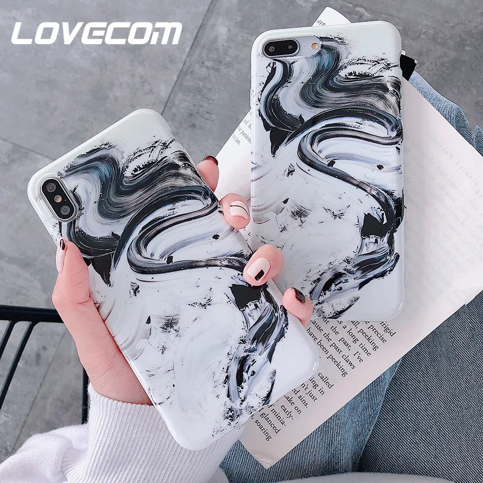 LOVECOM Vintage Ink Painting Pattern Phone Cases For iPhone XS Max XR 6 6S 7 8 Plus XS X Soft IMD Protector Back Cover Coque
LOVECOM Vintage Ink Painting Pattern Phone Cases For iPhone XS Max XR 6 6S 7 8 Plus XS X Soft IMD Protector Back Cover Coque