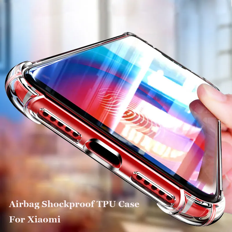 Shockproof Transparent TPU Protective Case For Xiaomi Mi A2 5X Mi 8 SE Mi Mix3 Mi2S Silicone Case Redmi Note 6 Pro 6 6A Cover
Shockproof Transparent TPU Protective Case For Xiaomi Mi A2 5X Mi 8 SE Mi Mix3 Mi2S Silicone Case Redmi Note 6 Pro 6 6A Cover