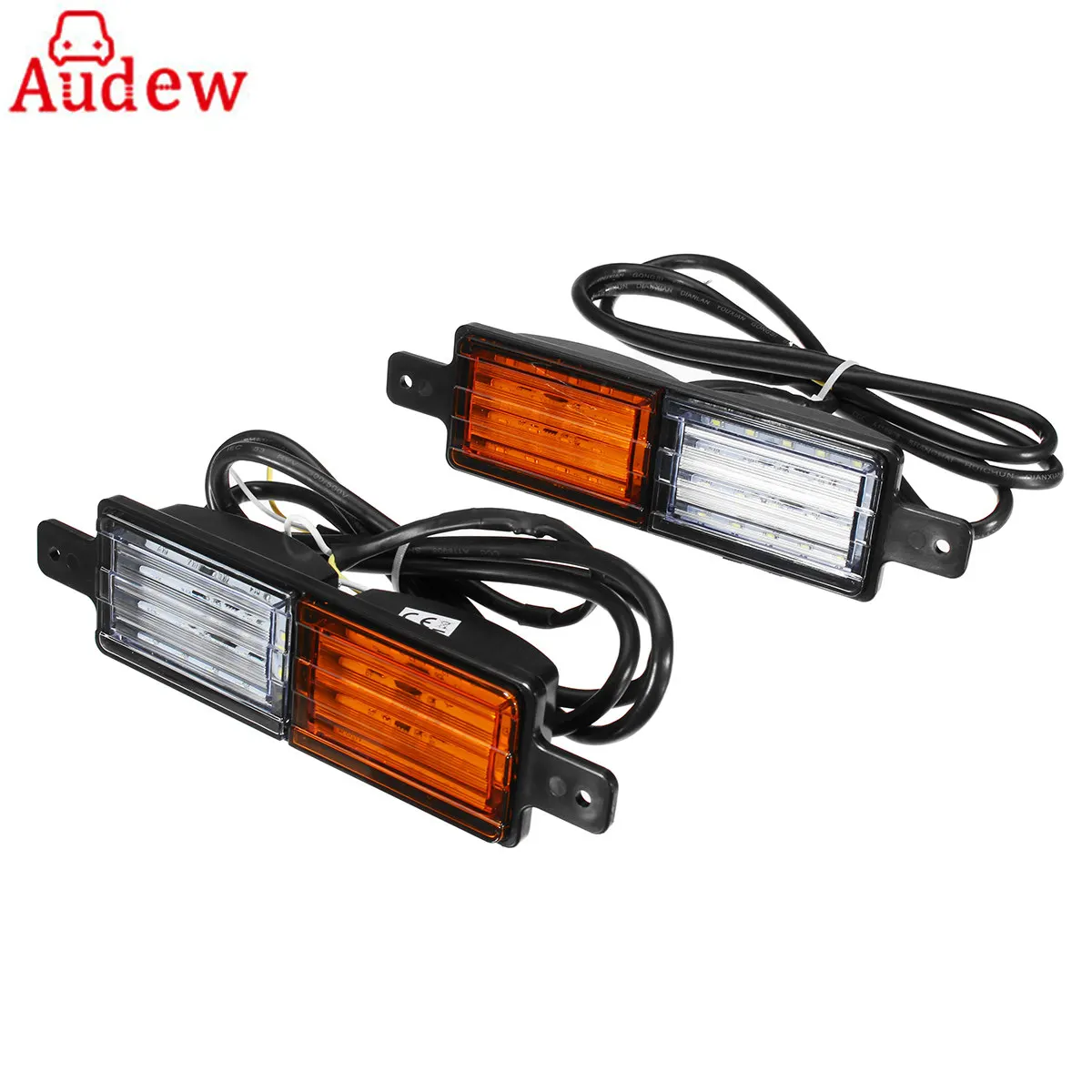 2pcs Universal Amber Car Rear Tail Light Side Lamp Truck Trailer Bull Bar Front LED Indicator Park Light Lamp Clear
2pcs Universal Amber Car Rear Tail Light Side Lamp Truck Trailer Bull Bar Front LED Indicator Park Light Lamp Clear
