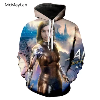 Movie Alita: Battle Angel 3D Print Jacket Women/men Unisex Hipster Streetwear Hoodie Girls Casual Sweatshirts 2019 Spring Coat
Movie Alita: Battle Angel 3D Print Jacket Women/men Unisex Hipster Streetwear Hoodie Girls Casual Sweatshirts 2019 Spring Coat