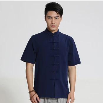 2020 New Chinese Men Cotton Broadcloth Shirt Handmade Button Short Sleeve Kung Fu Top Clothing M L XL XXL XXXL CM25163
2020 New Chinese Men Cotton Broadcloth Shirt Handmade Button Short Sleeve Kung Fu Top Clothing M L XL XXL XXXL CM25163