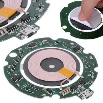 High Quality Standard 10W Qi Fast Wireless Charger Module Transmitter PCBA Circuit Board + Coil DIY Charging
High Quality Standard 10W Qi Fast Wireless Charger Module Transmitter PCBA Circuit Board + Coil DIY Charging