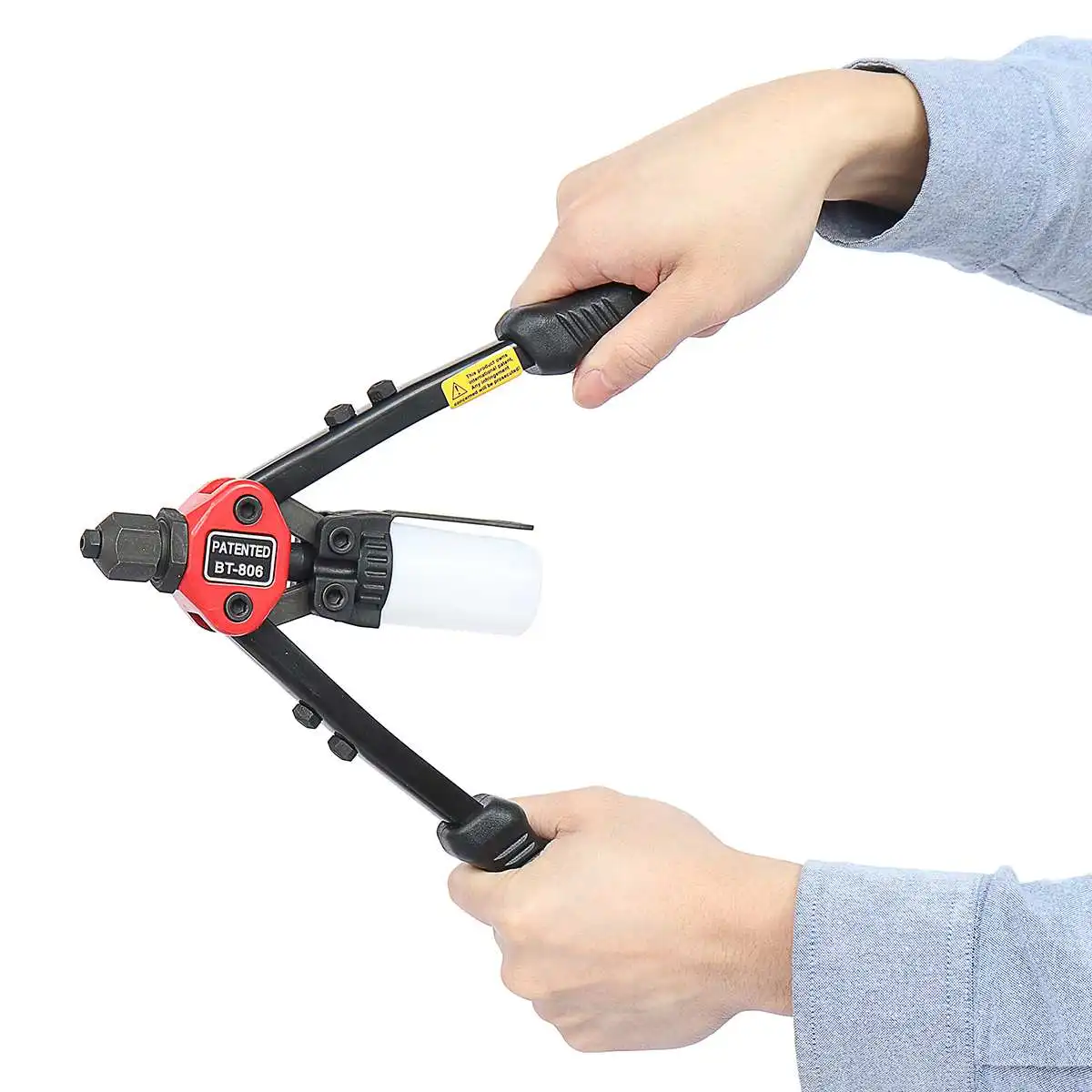 Auto Riveter Guns Hand Rivet Nut Threaded Heavy Duty Riveting Tool Blind Rivet Hand Inser Nut Tool Manual Mandrels For BT-808
Auto Riveter Guns Hand Rivet Nut Threaded Heavy Duty Riveting Tool Blind Rivet Hand Inser Nut Tool Manual Mandrels For BT-808