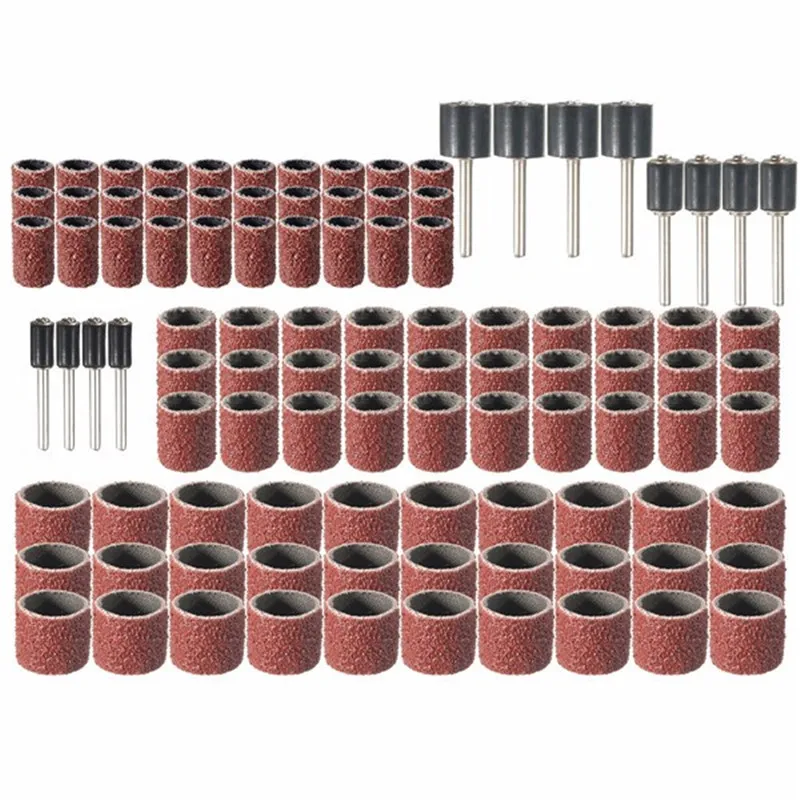 102pcs 80Grit Drum Sanding Kit Fit Dremel Rotary Tools with 1/2 3/8 1/4 Inch Sanding Mandrels Durable
102pcs 80Grit Drum Sanding Kit Fit Dremel Rotary Tools with 1/2 3/8 1/4 Inch Sanding Mandrels Durable