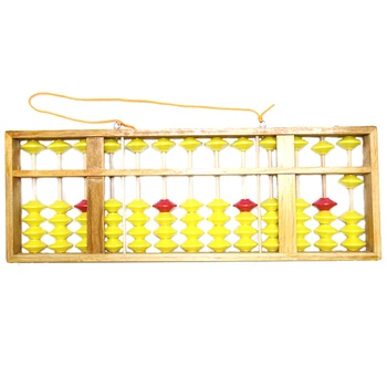 Chinese Abacus 13 Column Wood Hanger Big Size Non-Slip Abacus Chinese Soroban Tool In Mathematics Kids Math Education Toy 58Cm
Chinese Abacus 13 Column Wood Hanger Big Size Non-Slip Abacus Chinese Soroban Tool In Mathematics Kids Math Education Toy 58Cm