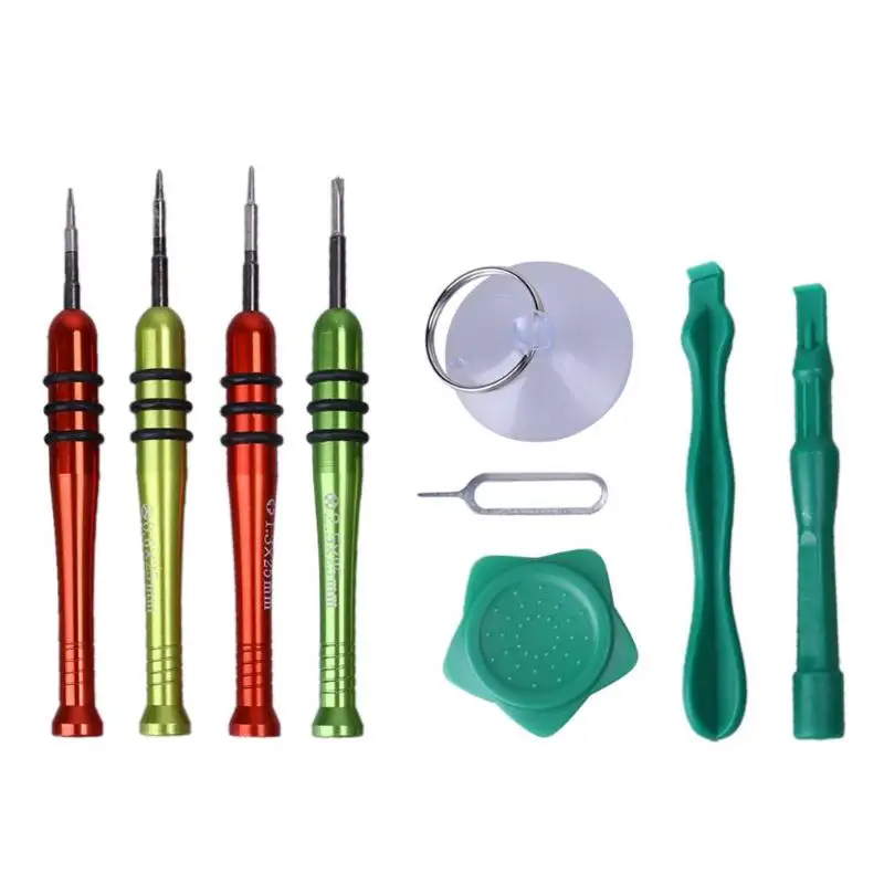 9 in1 Y 0.6 Tri Wing Precision Screwdriver Set Phone Repair Tri Wing Metal Screwdriver Opening Tools Set for iPhone 7 7plus
9 in1 Y 0.6 Tri Wing Precision Screwdriver Set Phone Repair Tri Wing Metal Screwdriver Opening Tools Set for iPhone 7 7plus
