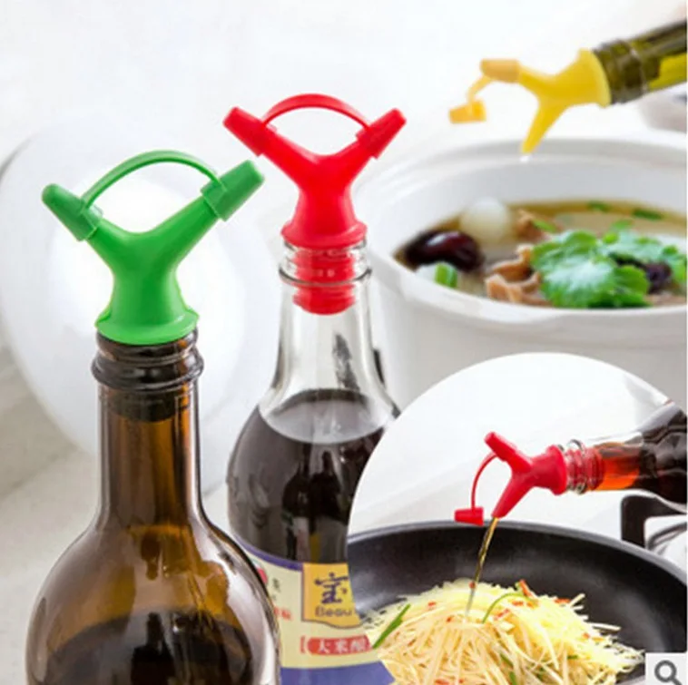 Double Head Leakproof Soy Sauce Bottle Mouth Stuffed Vinegar Bottle Stopper Wine Pouring Wine Seasoning Bottle Deflector
Double Head Leakproof Soy Sauce Bottle Mouth Stuffed Vinegar Bottle Stopper Wine Pouring Wine Seasoning Bottle Deflector